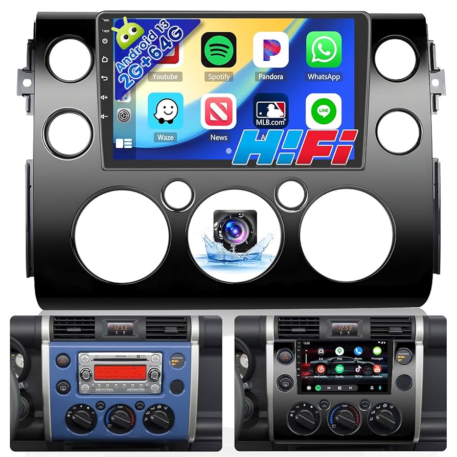 Apple - csrhj961様 FITS/FOR 07-16 TUNDRA-SEQUOIA APPLE CARPLAY ANDROID AUTO